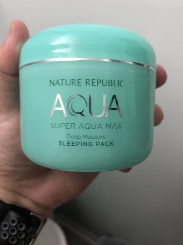 NATURE REPUBLIC Super Aqua Max Deep Moisture Sleeping Pack review photo by nickyzb