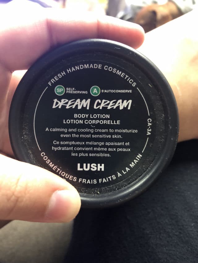 LUSH Dream Cream - Self-Preserving review photo by nickyzb