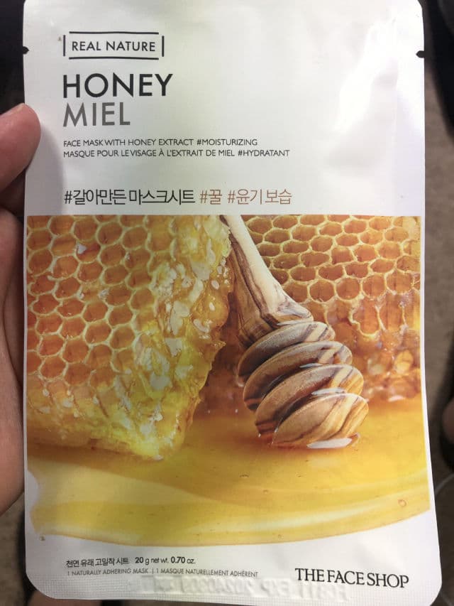 THE FACE SHOP Real Nature Honey Face Mask review photo by nickyzb