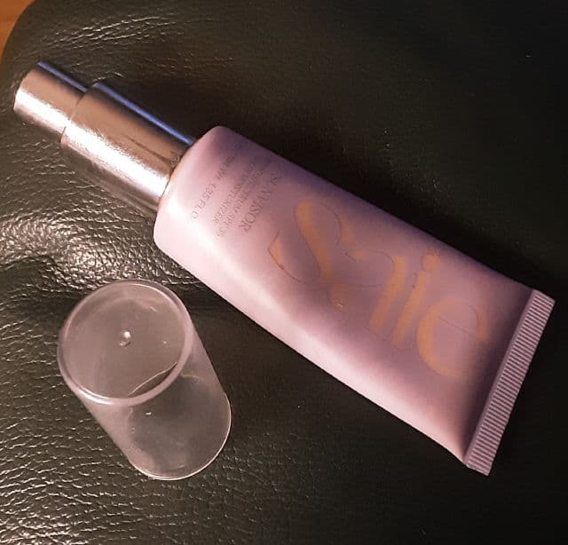 Saie Sunvisor SPF 35 review photo by nicolletiti