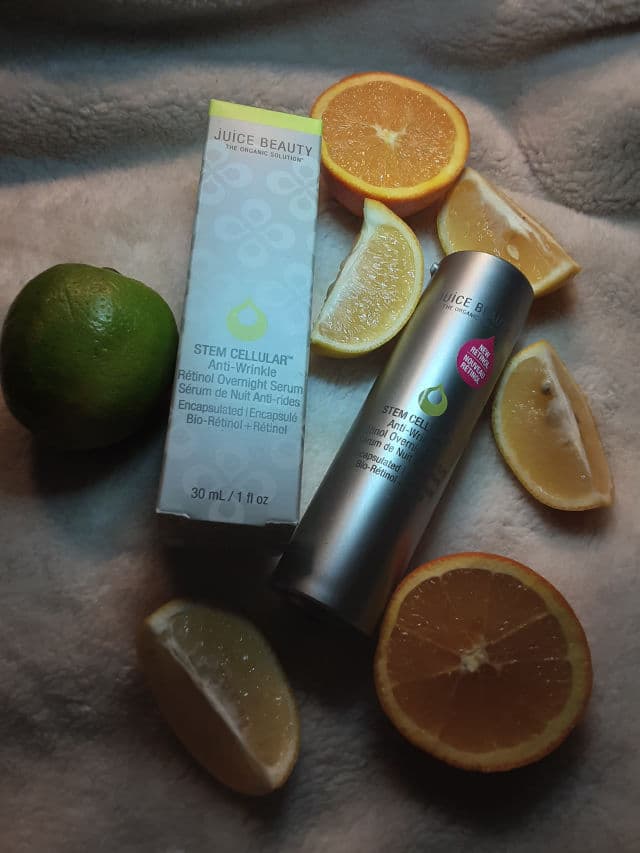 Juice Beauty Stem Cellular Anti-Wrinkle Retinol Overnight Serum review photo by nicolletiti