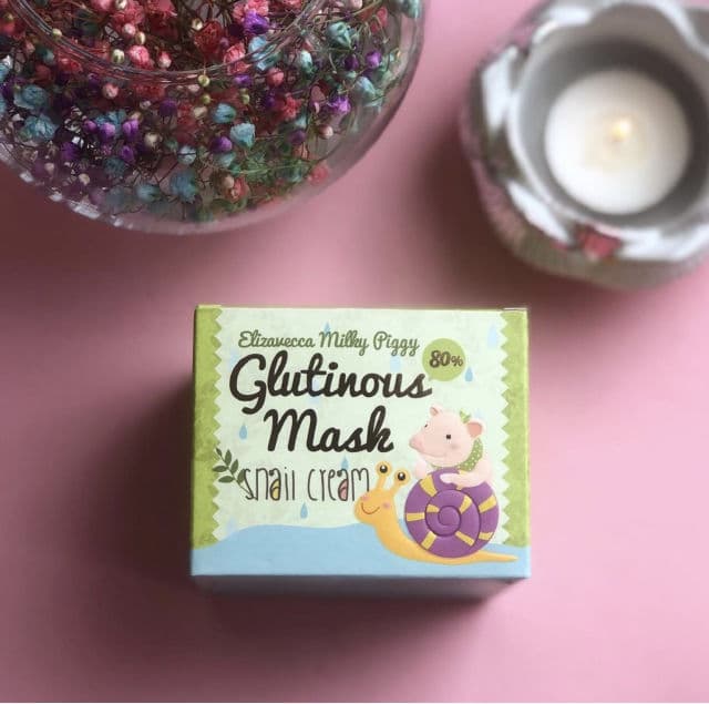 ELIZAVECCA Milky Piggy Glutinous Mask Snail Cream review photo by nikaborsch