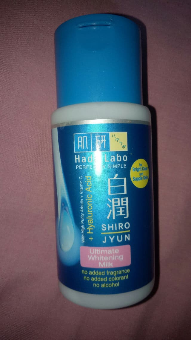 Hada Labo Shirojyun Milk review photo by Flavorypeach