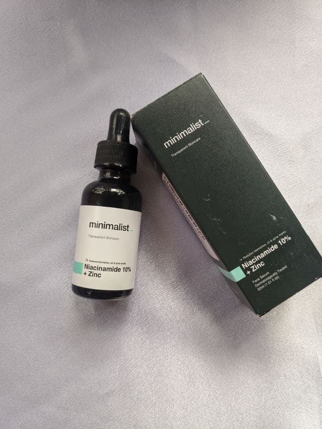 Minimalist Niacinamide 10% + Zinc review photo by nikiiiipicky