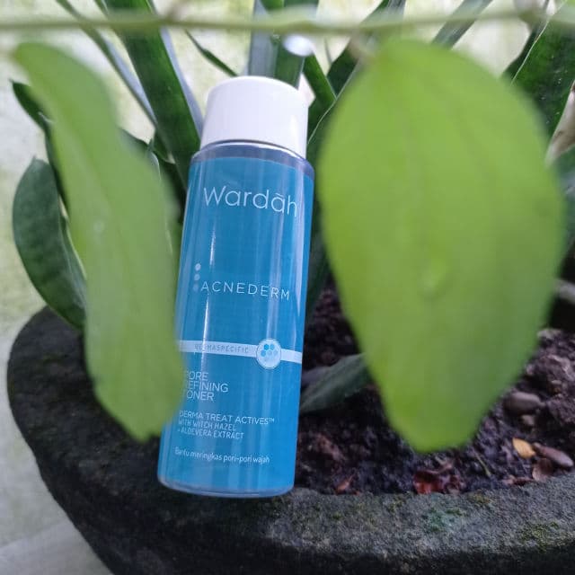 Wardah Acnederm Pore Refining Toner review photo by nini908