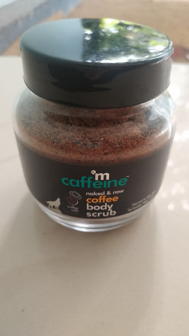 mCaffeine Naked & Raw Coffee Body Scrub with Coconut review photo by thelittlegirlblogs