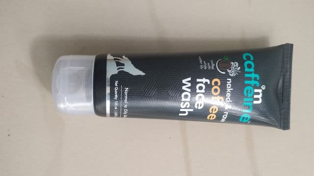 mCaffeine Naked and Raw Coffee Face Wash review photo by thelittlegirlblogs
