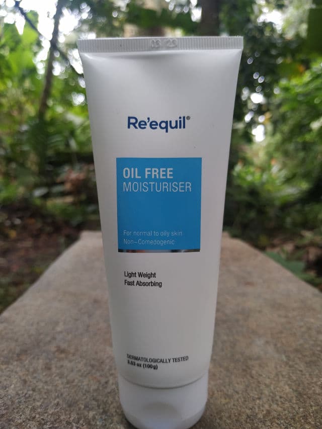 Re'equil Oil Free Moisturiser For Normal, Oily & Combination Skin review photo by thelittlegirlblogs