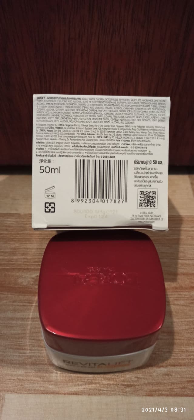 L'Oreal Paris Revitalift Day Cream SPF35 PA++ review photo by nitaboniet