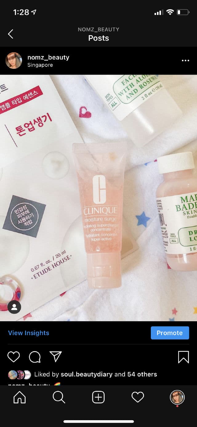 Clinique Moisture Surge Hydrating Supercharged Concentrate review photo by nomzbeauty