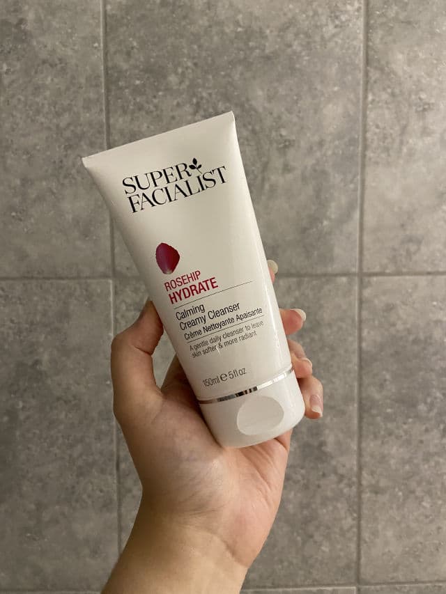 Super Facialist Rose Hydrate Calming Creamy Cleanser review photo by notimeforwrinkles