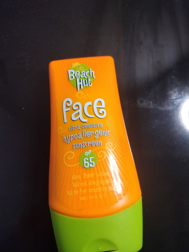Beach Hut Beach Hut Face SPF65 Lotion review photo by noviesid