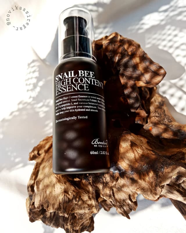 BENTON Snail Bee High Content Essence review photo by novikaglorysiregar