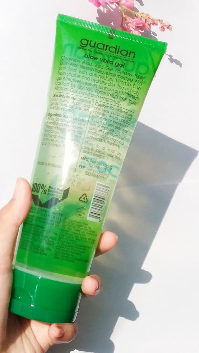 Guardian Aloe Vera Gel review photo by nrzlkha