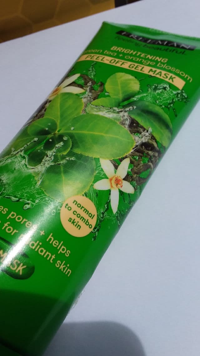 Freeman Brightening Green Tea & Orange Blossom Peel-Off Gel Mask review photo by nrzlkha