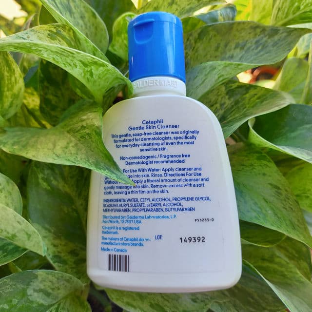 Cetaphil Gentle Skin Cleanser review photo by nuTELLA