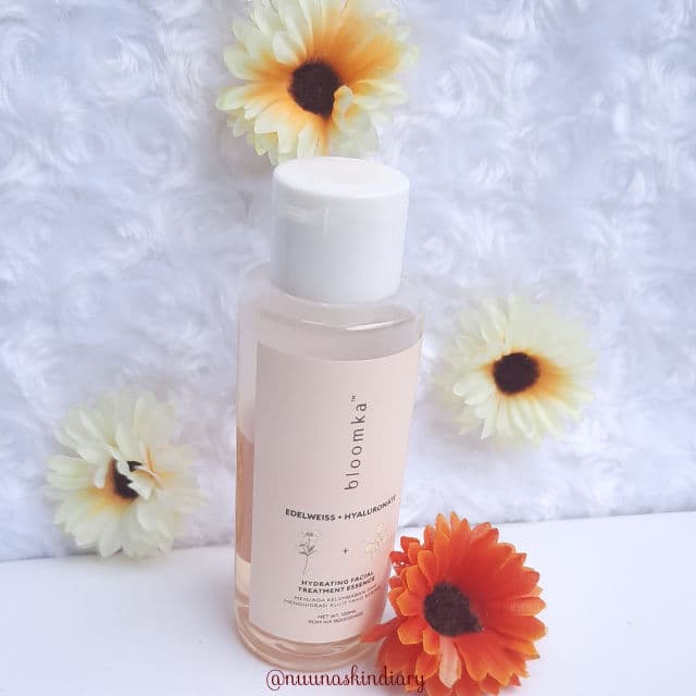 Bloomka Edelweiss + Hyaluronate Essence review photo by nuunaskindiary