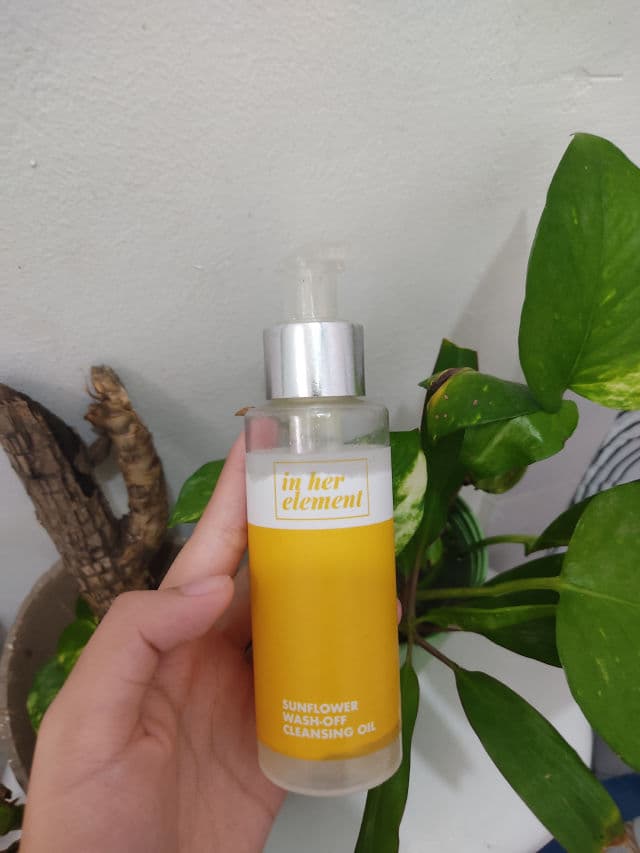 In Her Element Sunflower Wash-Off Cleansing Oil review photo by nyannieee