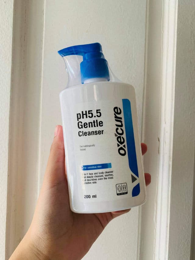Oxecure pH 5.5 Gentle Cleanser review photo by nyannieee