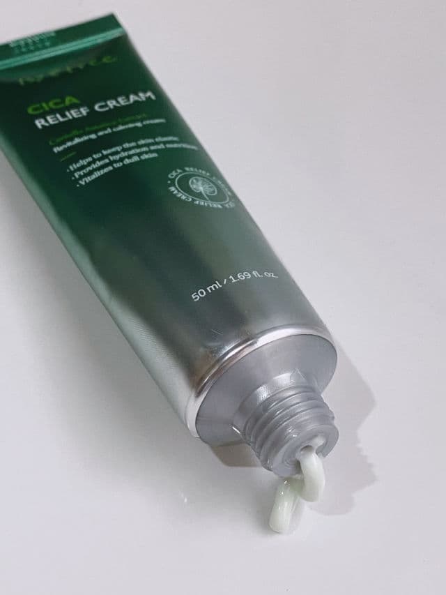 ISNTREE Cica Relief Cream review photo by occasionallyskincare