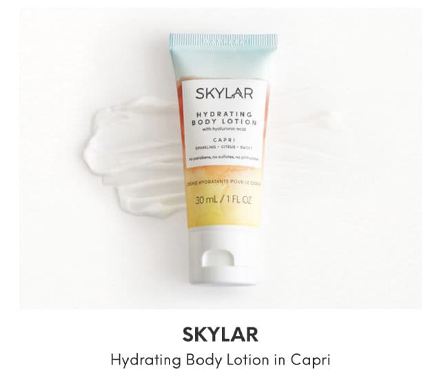 Skylar Hydrating Body Lotion in Capri review photo by Oddishgal
