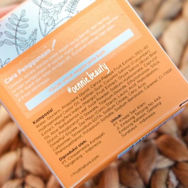 I Trust Nature Fruit Gel Mask review photo by oenniebeauty