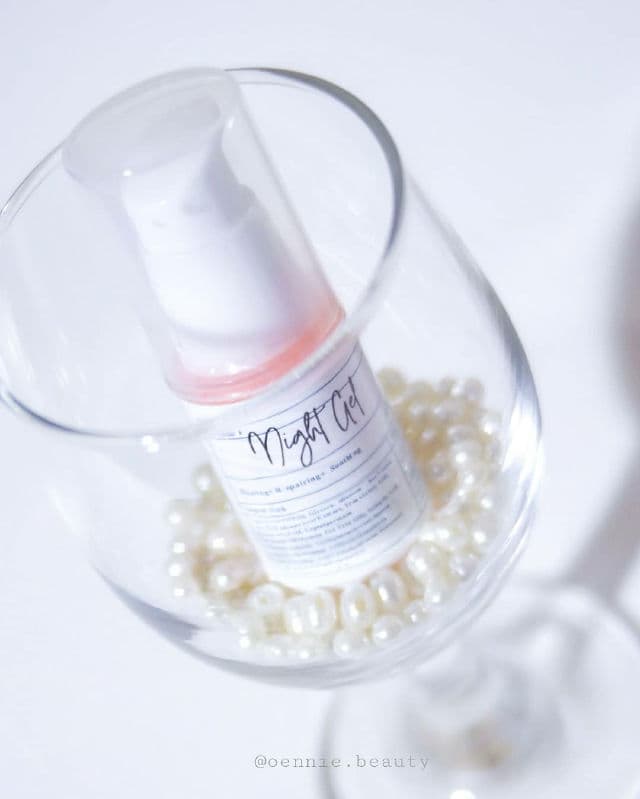 datglowskin Night Gel review photo by oenniebeauty
