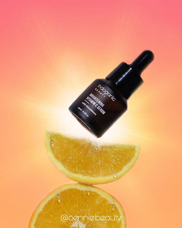 Indoganic Brightening Vitamin C Serum with Glutathione review photo by oenniebeauty