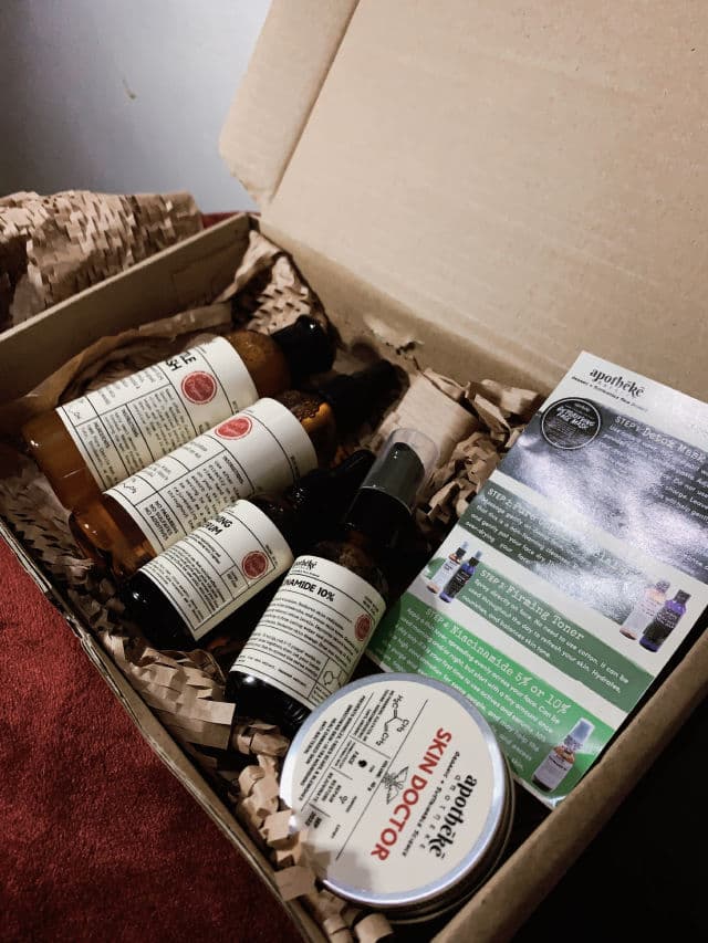 Apotheke Science Brightening Night Serum review photo by ohcarissepls