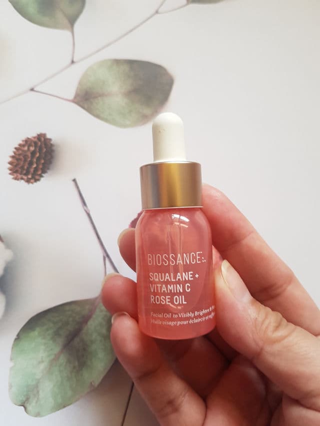 Biossance Squalane + Vitamin C Rose Oil review photo by oilyskinguru