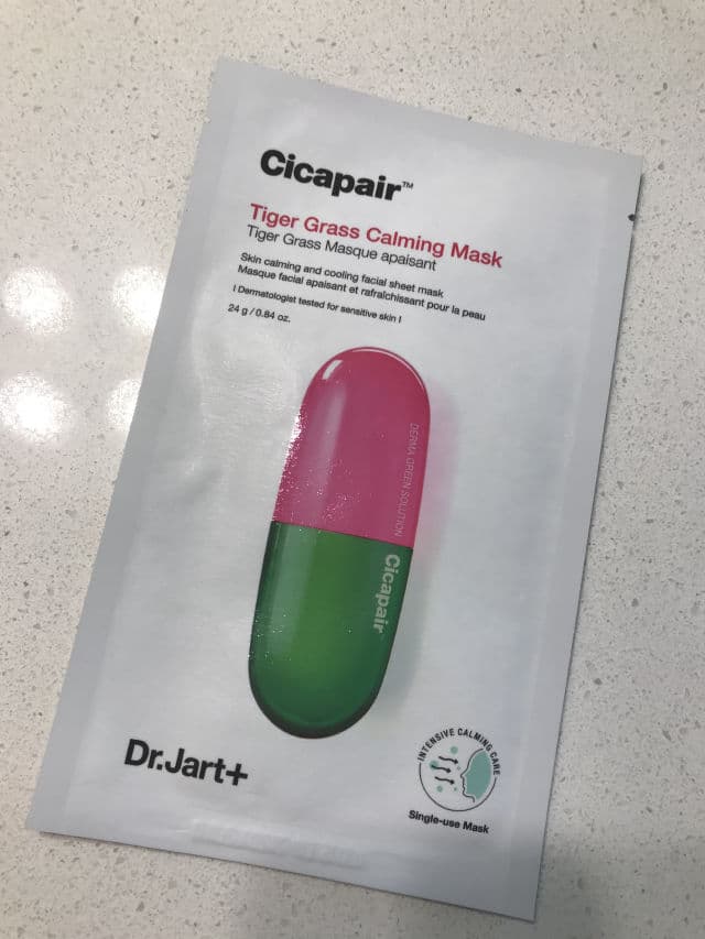 Dr. Jart+ Cicapair Tiger Grass Calming Mask review photo by Glowyforever