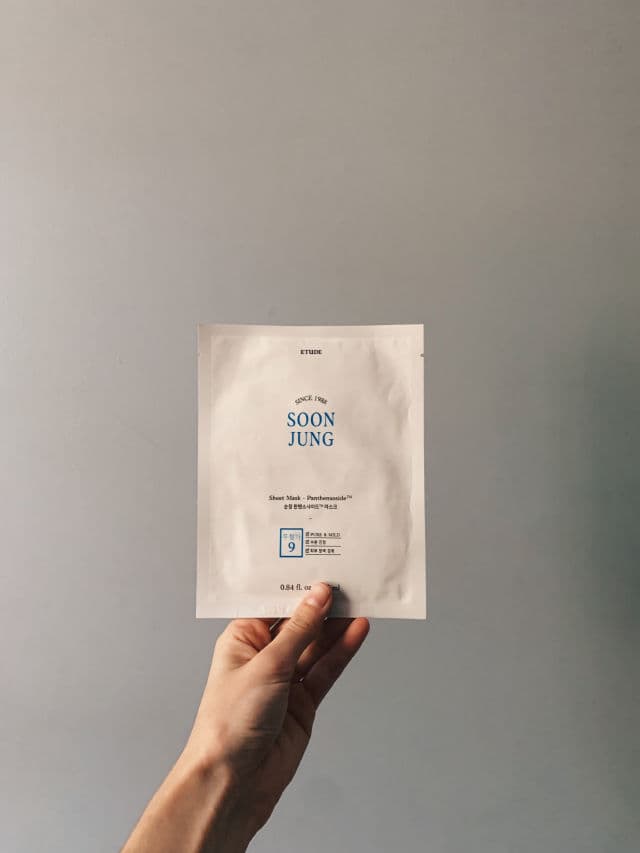 ETUDE SoonJung Sheet Mask Panthensoside review photo by onekidsskincare