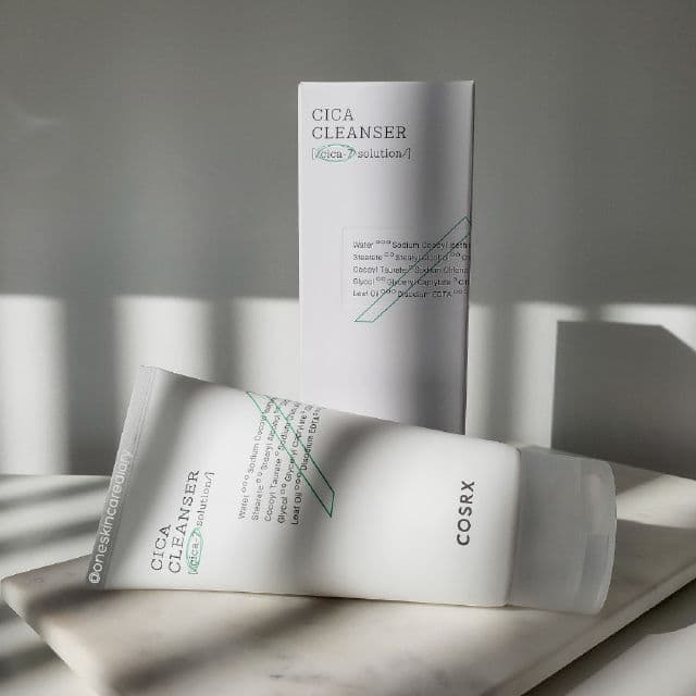 COSRX Pure Fit Cica Cleanser review photo by oneskincarediary