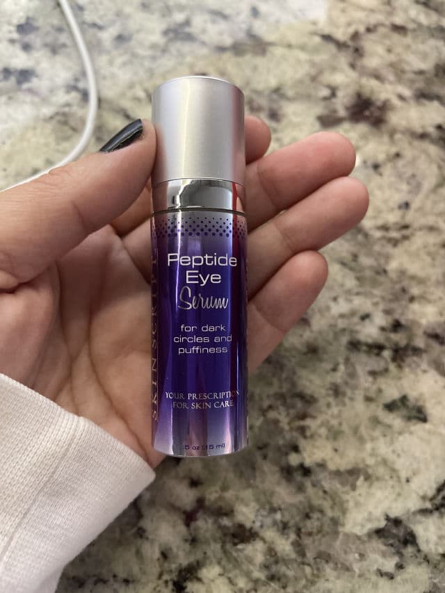 Skin Script Peptide Eye Serum review photo by orlandoesthetician