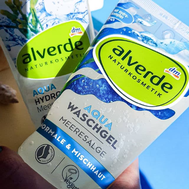 Alverde Naturkosmetik Aqua Hydro Waschgel Meeresalge review photo by our365skin