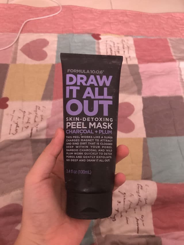 Formula 10.0.6 Draw It All Out Skin Detoxing Peel Mask review photo by panajahra