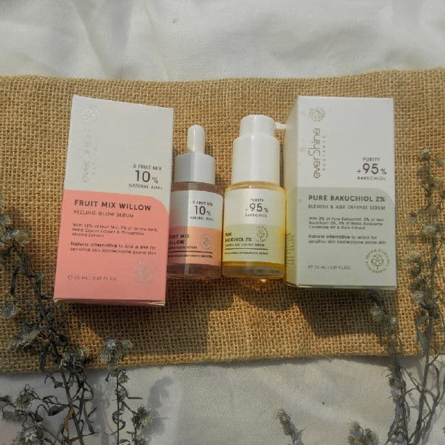 everShine Pure Bakuchiol 2% Blemish & Age Defense Serum review photo by panggilsajadara
