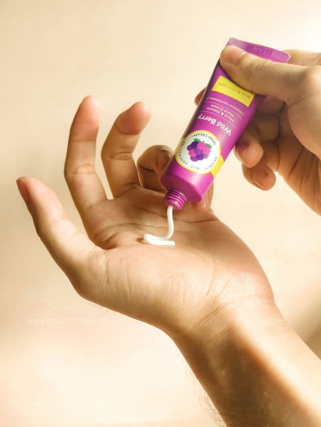 NATURE REPUBLIC Hand & Nature Wild Berry Hand Cream review photo by parasootamol