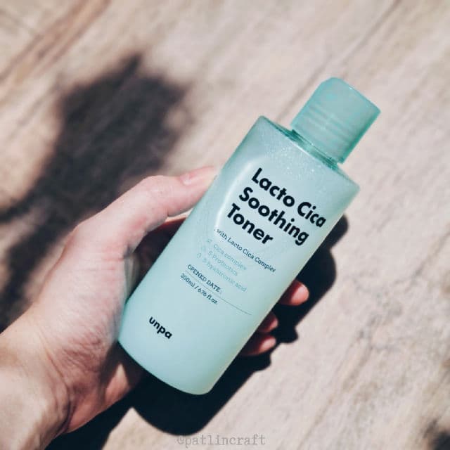 Unpa Lacto Cica Soothing Toner review photo by patlincraft