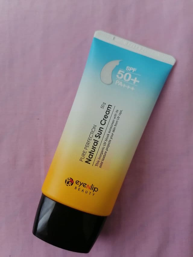 EYENLIP Pure Perfection Natural Sun Cream SPF50+/PA+++ review photo by peanutism