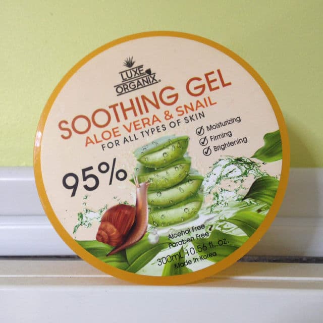 Luxe Organix Aloe Vera and Snail Soothing Gel review photo by pickthatskincare