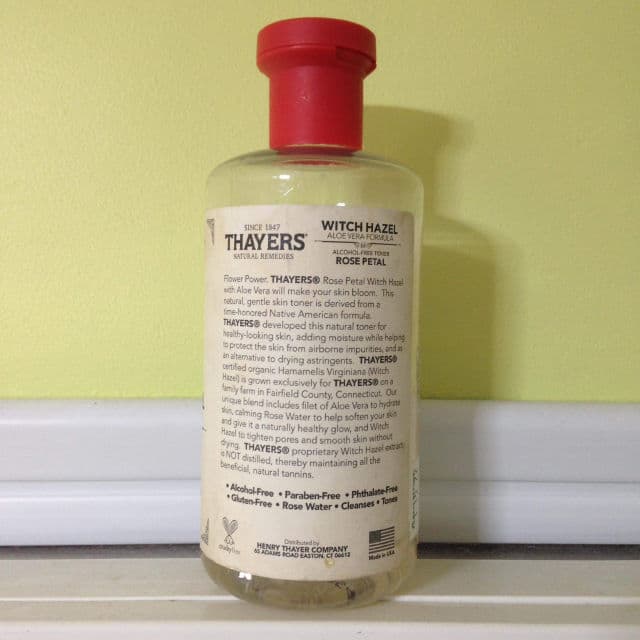 Thayers Alcohol-Free Rose Petal Witch Hazel Toner review photo by pickthatskincare