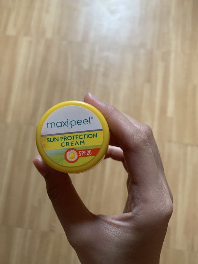 Maxi-Peel Sunblock Cream review photo by heyitslael