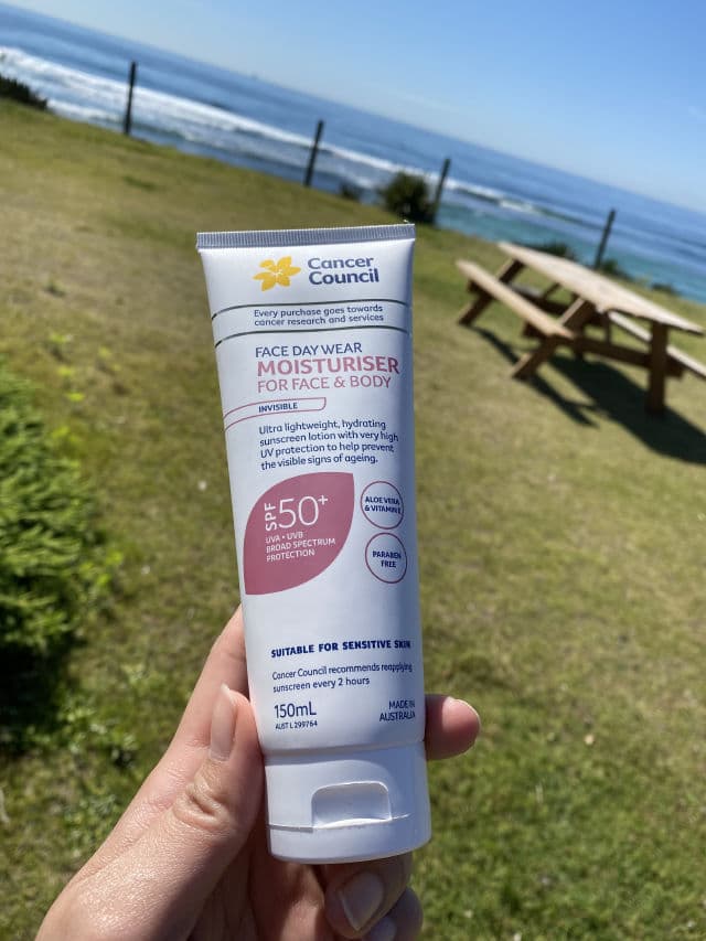 Cancer Council Face Daywear Moisturiser For Face & Body SPF 50+ Invisible review photo by pickymona