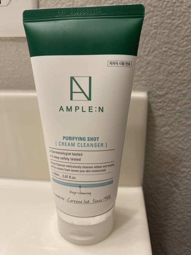 AMPLE:N Purifying Shot Cream Cleanser review photo by pickywahine