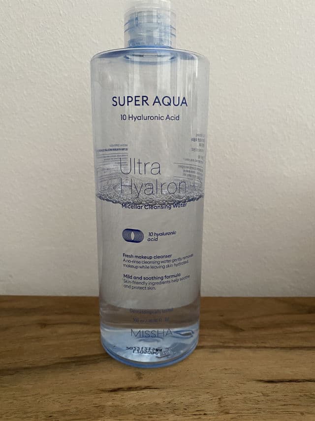 MISSHA Super Aqua Micellar Deep Cleansing Water review photo by pixplore