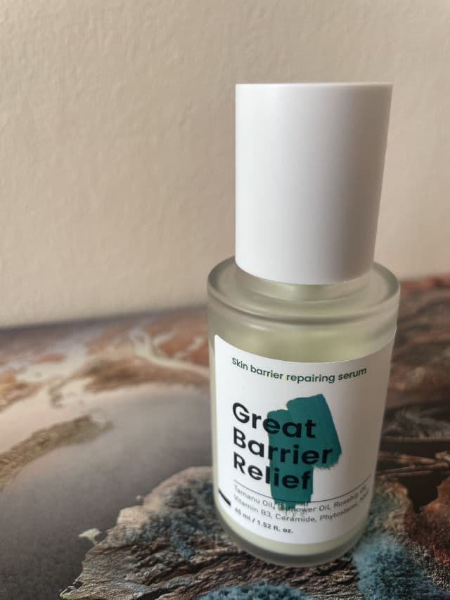 Krave Beauty Great Barrier Relief review photo by plainandunpolished