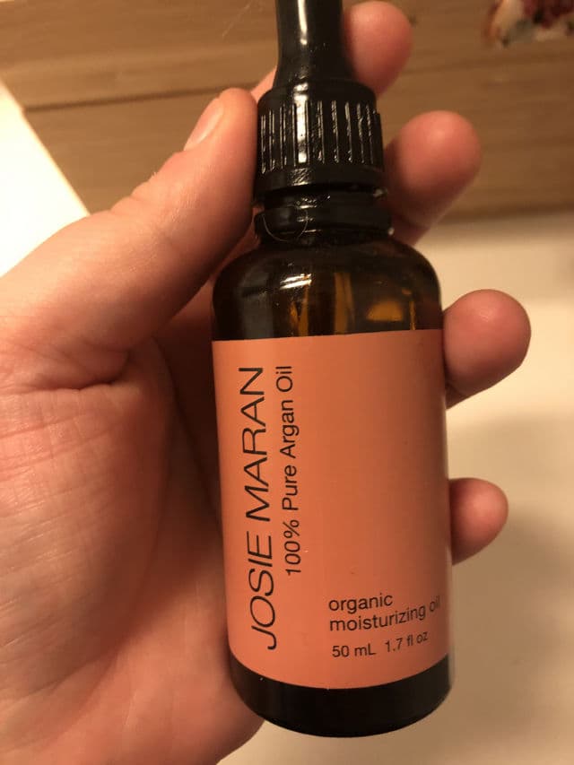 Josie Maran Cosmetics 100% Pure Argan Oil Organic Moisturizing Oil review photo by plsmrng