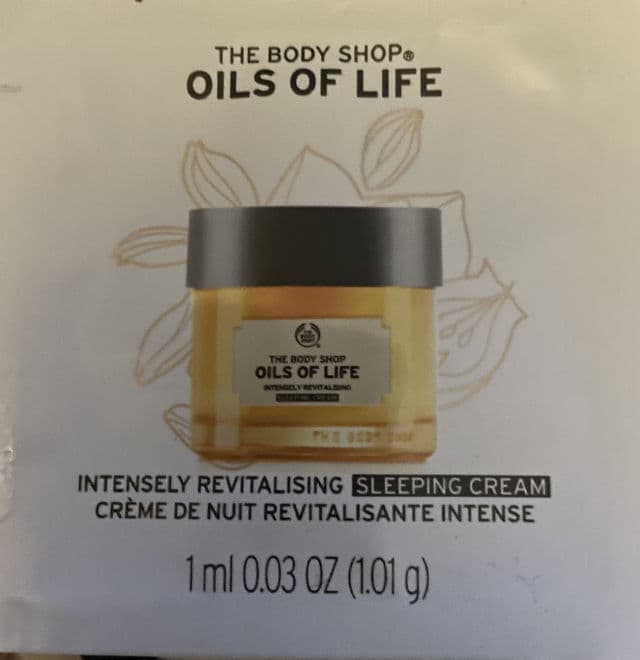 The Body Shop Oils of Life Sleeping Cream Mask review photo by pmarie109