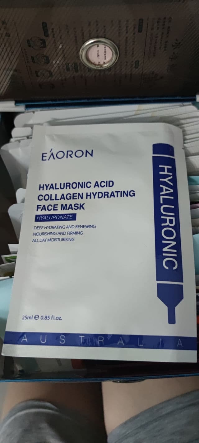 Eaoron Hyaluronic Acid Collagen Face Mask review photo by poyee